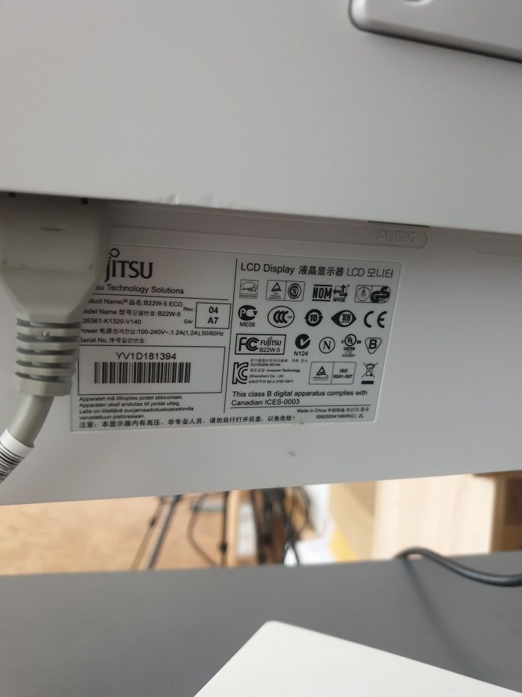 Монитор 22' FHD Fujitsu b22w-5-eco