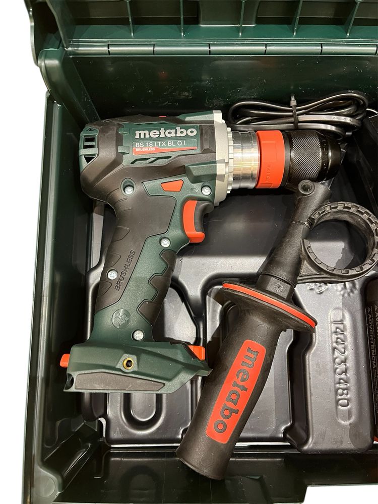 Wkretarka Metabo BS 18 LTX BL QI + 2 aku 5,5Ah + ładowarka ASC 145