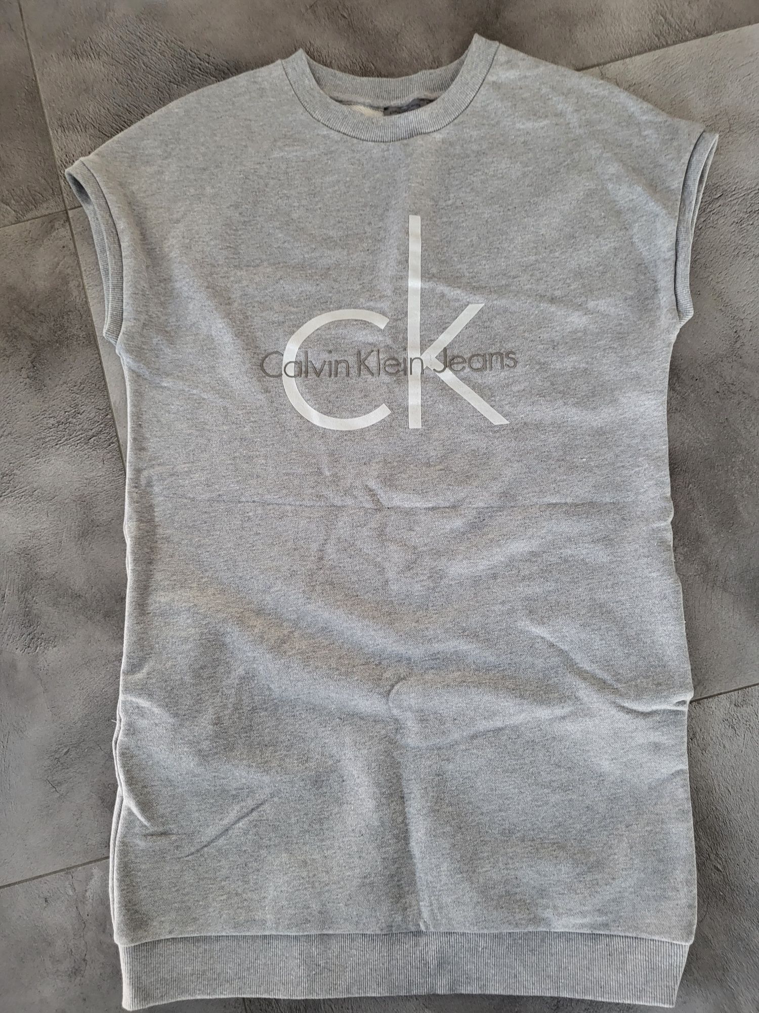 Calvin Klein Jeans damska sukienko tunika dresowa rozmiar M