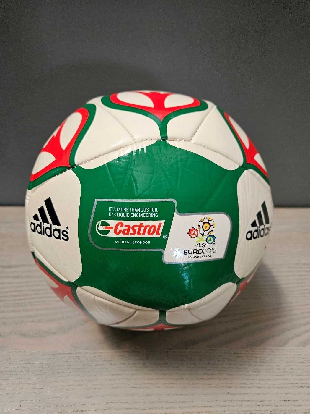 piłka nożna adidas castrol EURO 2012 kolekcjonerska limitowana edycja