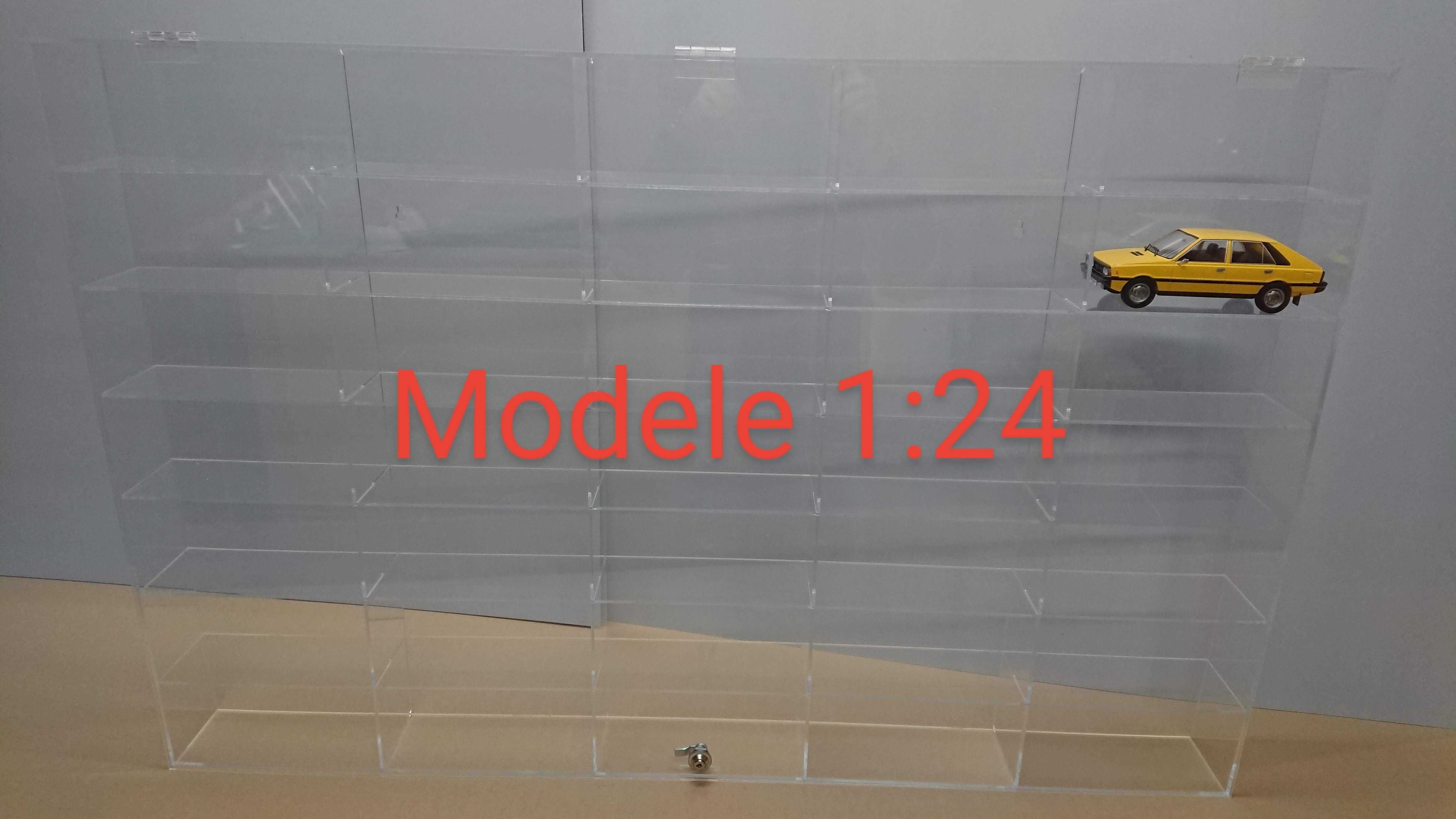 Plexi Gablotka witryna na 35 szt. modeli w skali 1:24