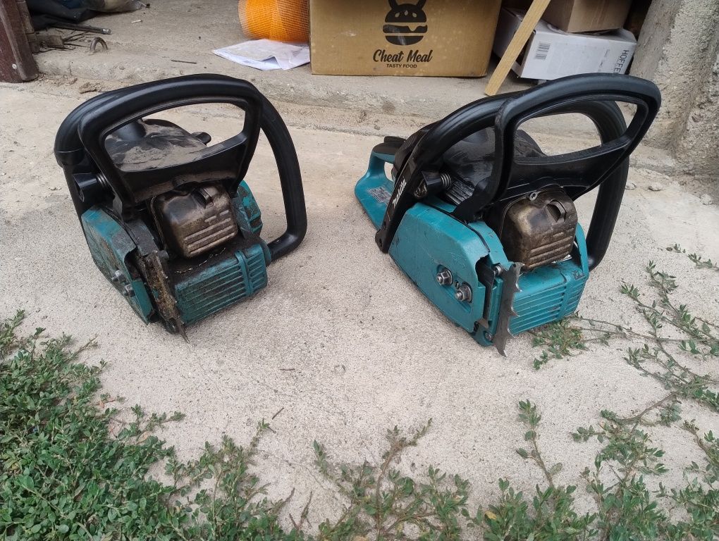 Piły piła spalinowa Makita ea3200s, 2 sztuki, uszkodzone kpl.