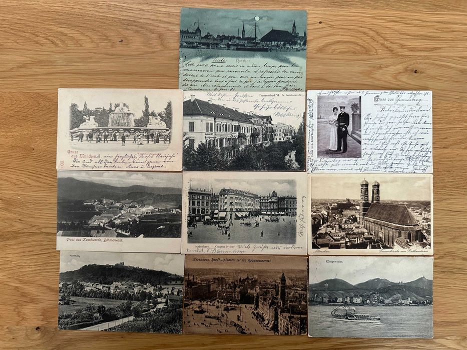 Pocztówki stare przedwojenne.