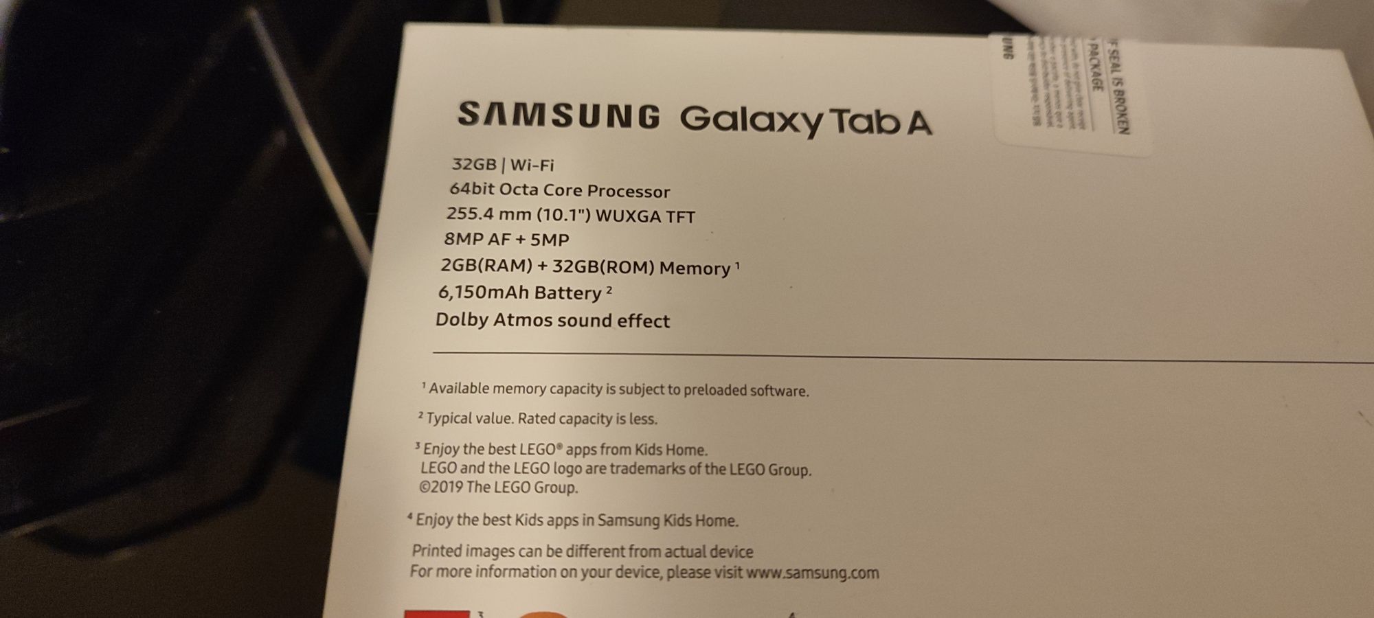 Tablet Samsung Galaxy A SM-T510