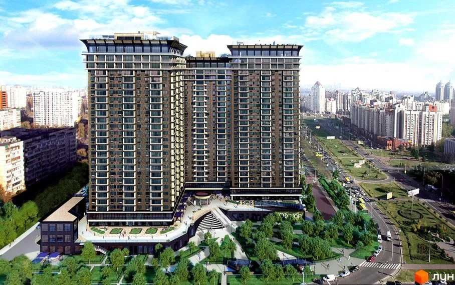 2 кім 86 м.кв  ЖК Obolon Residences Оболонський просп. 26