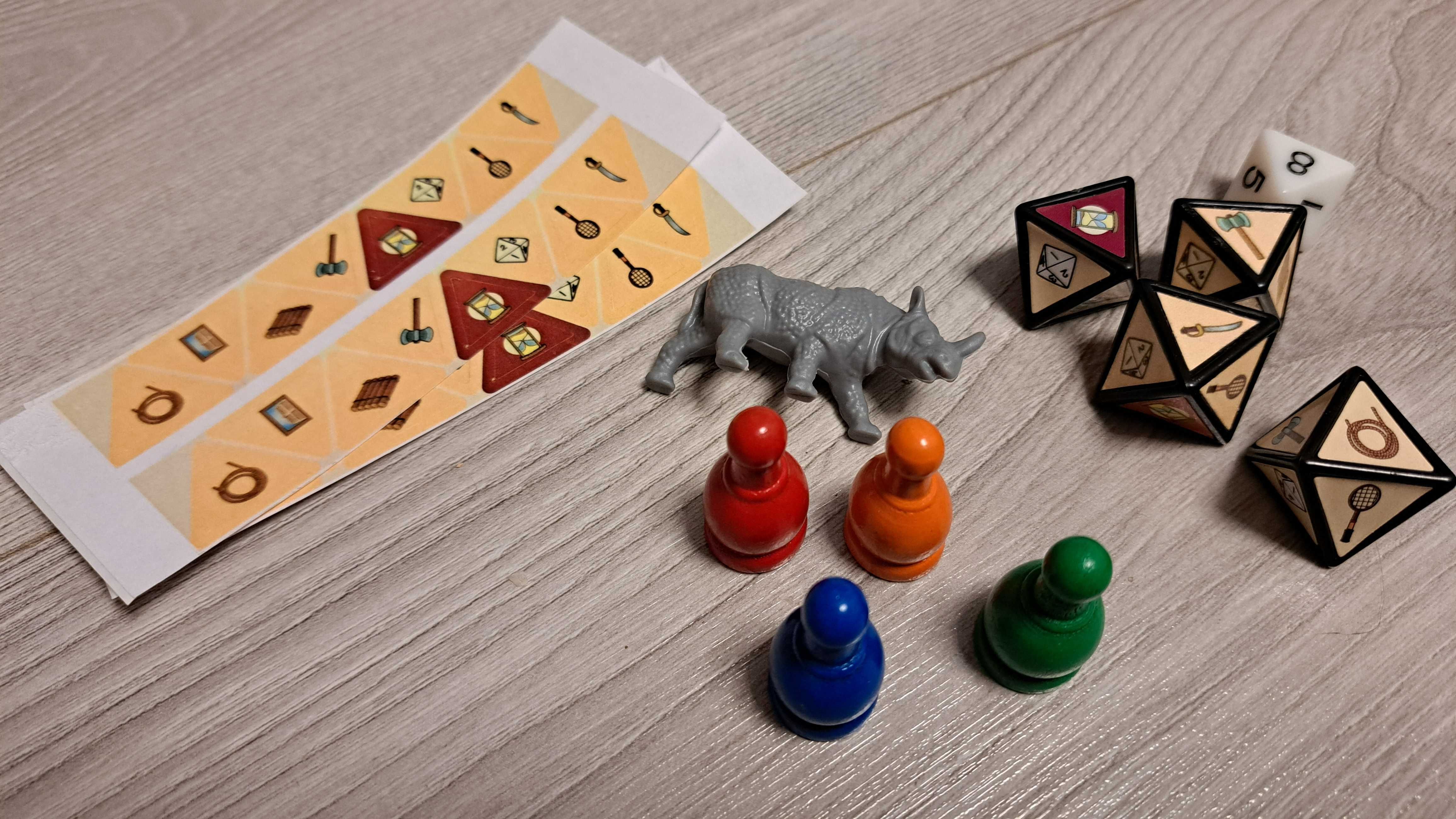 Jumanji Deluxe, gra planszowa, drewniane wydanie (pl/fr)
