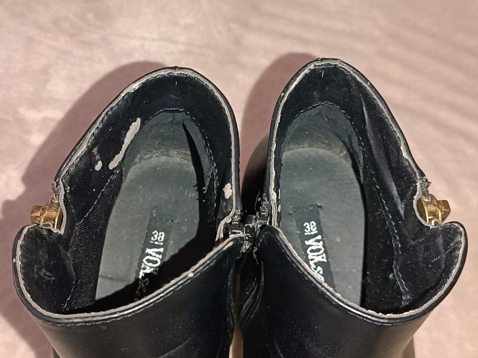 Botki na slupku 38/24 cm