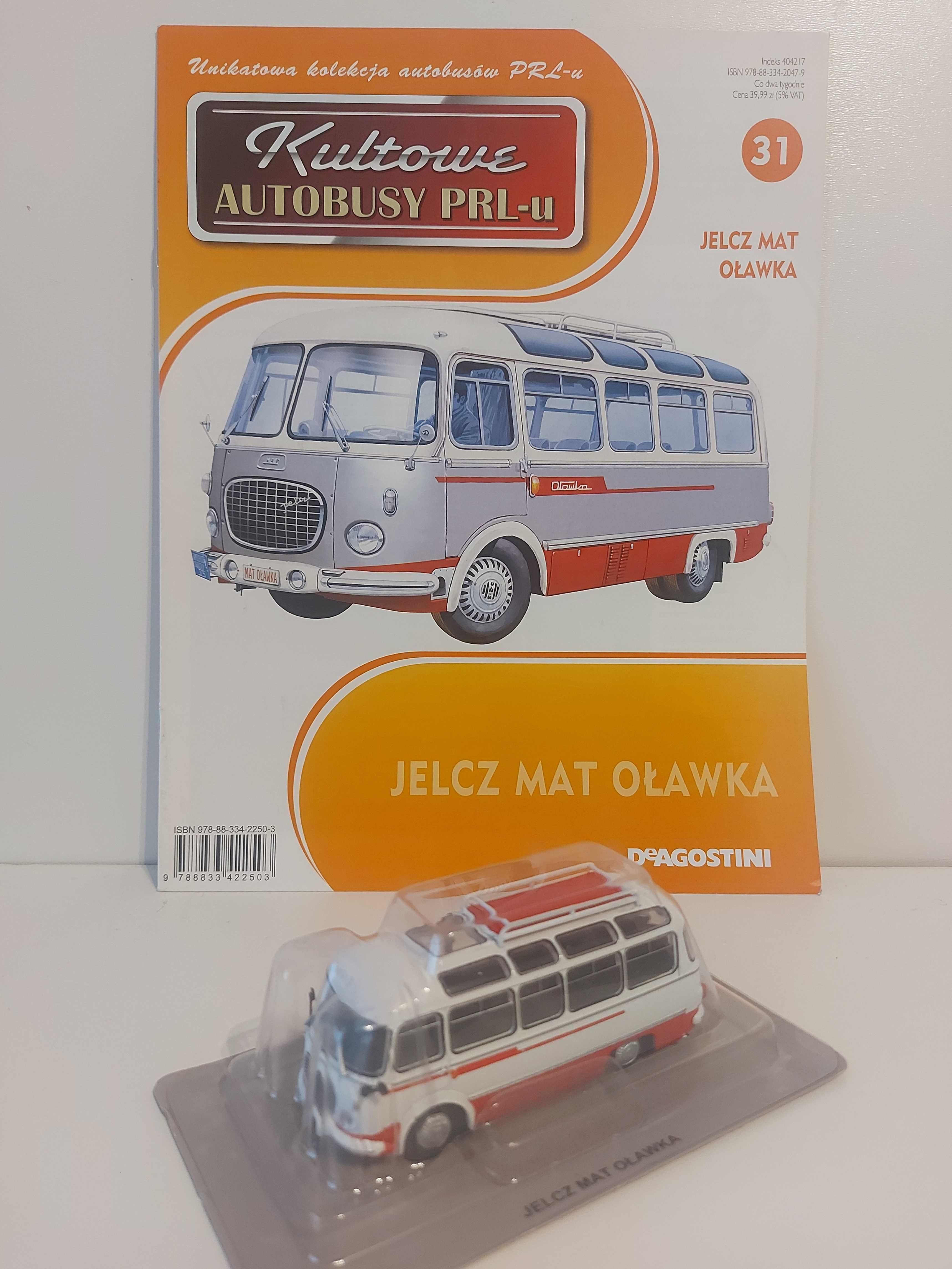 Kultowe autobusy PRL Jelcz Mat Oławka Deagostini 1:72