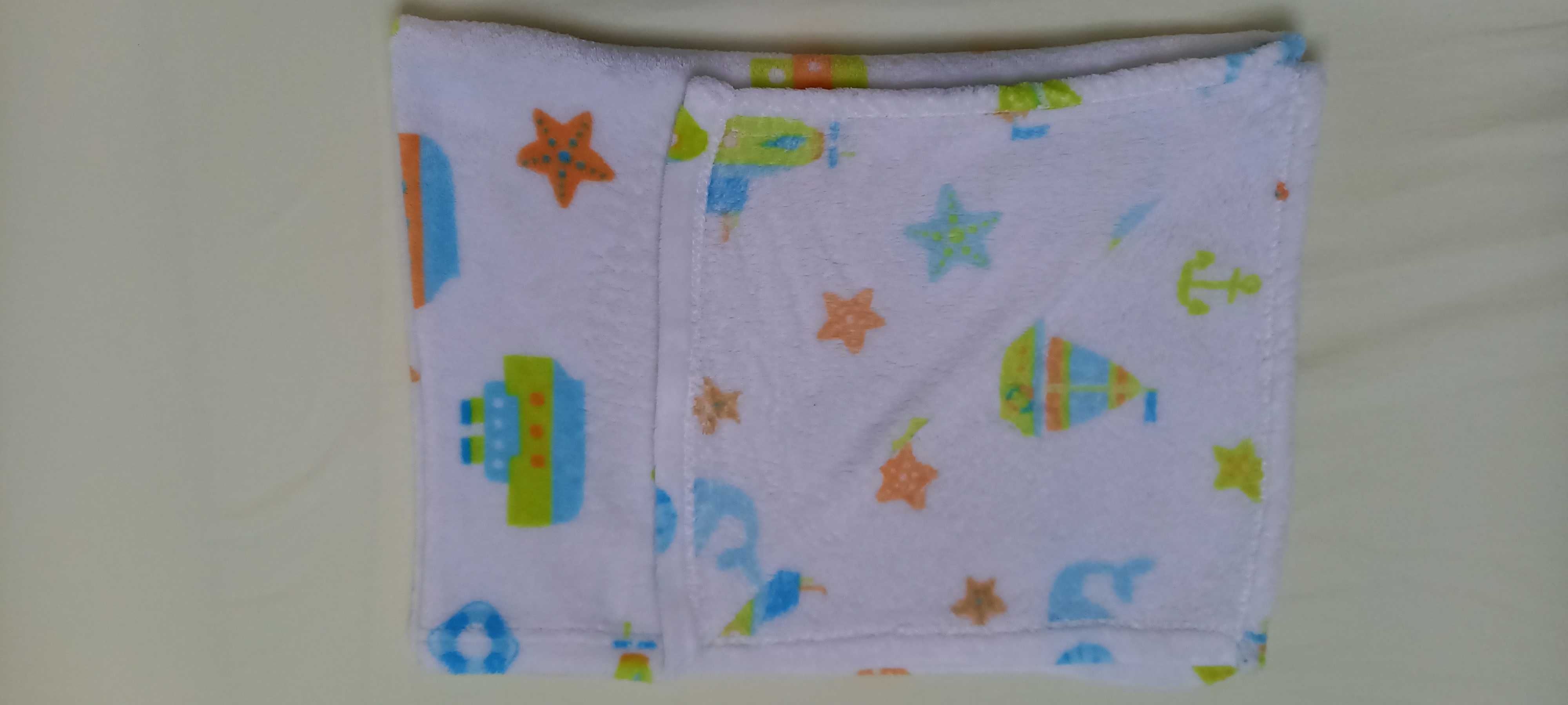 Kocyki niemowlece używane  2 szt