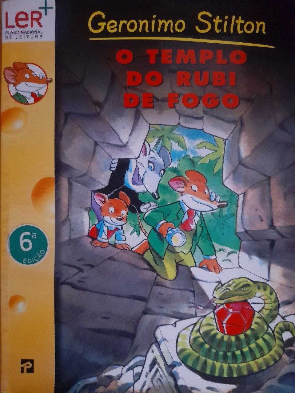 O Templo do Rubi de Fogo de Geronimo Stilton