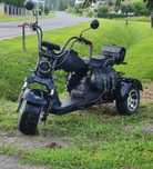 Trójkołowiec elektryczny  trike trajka elektryczna chopper wyjątk