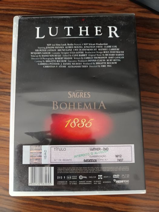 DVD Luther.      .