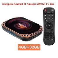 Smart TV Box Transpeed Android 11 Amlogic S905X4  4GB / 32G WIFI 6