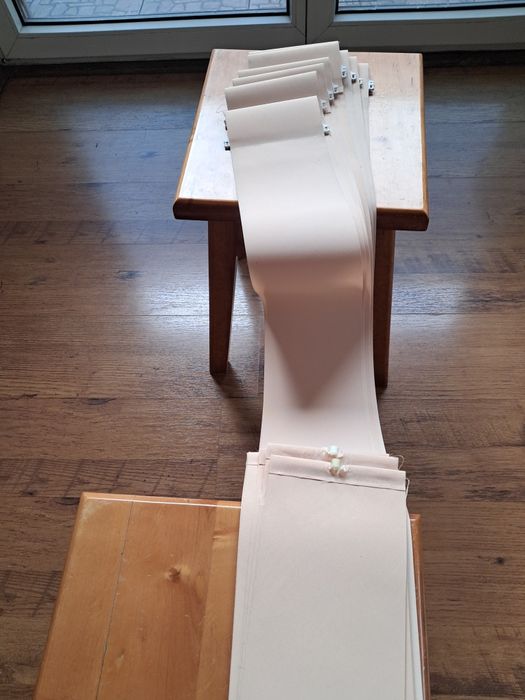 Lamele do żaluzji pionowych .