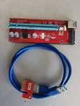 10 unidade Adaptador PCI-E 1x P/ PCI-E 16x Card Riser P/ Mining