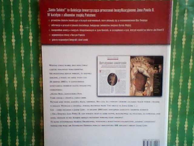 Moneta „Beatyfikacja Jana Pawła II” + książka Santo Subito!