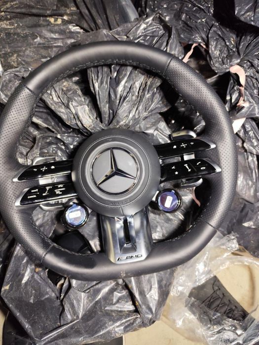 Mercedes Руль Оригинал! Carbon AMGс кнопками Drive Unit
