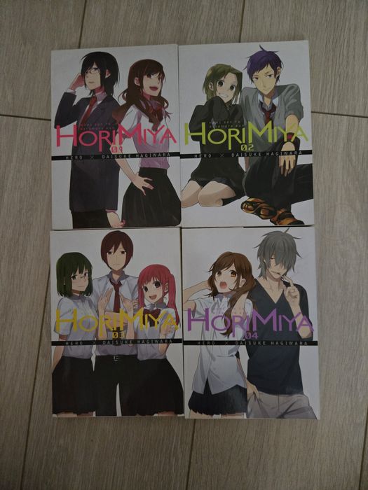 Manga horimiya tomy 1-4