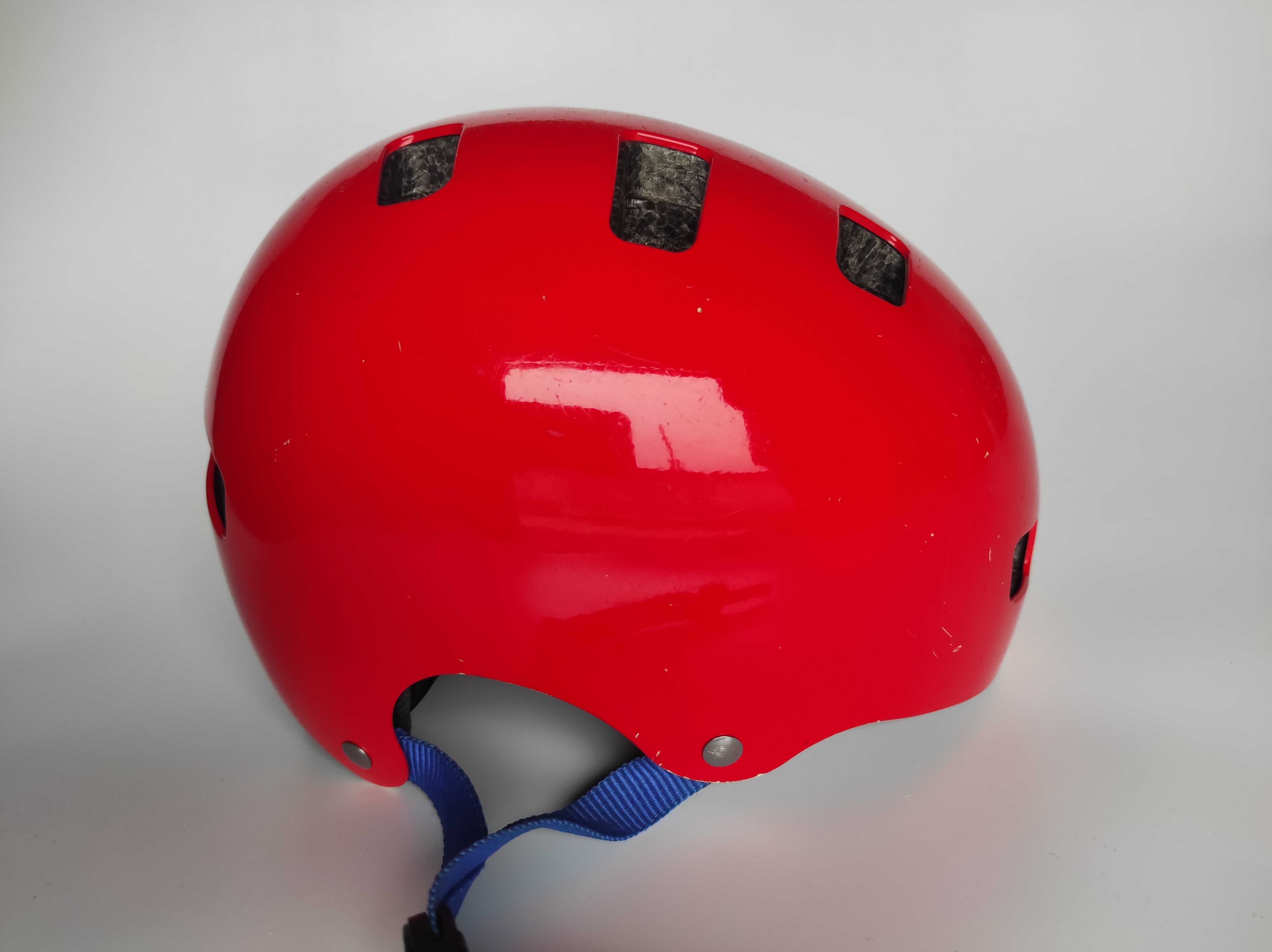 Детский защитный шлем котелок UVEX Kid 3, размер 51-55см, велосипедный
