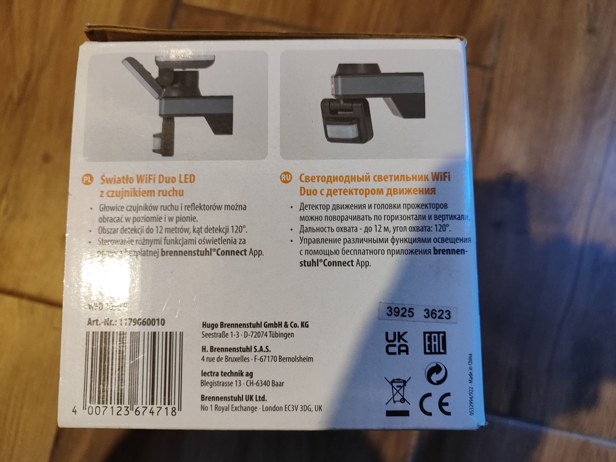 Reflektor , lampa LED ,czujnik ruchu