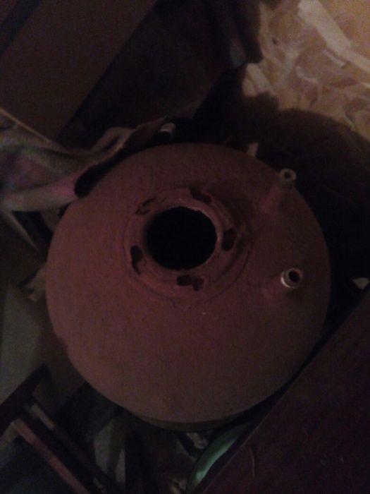 Бак бойлера без обшивки