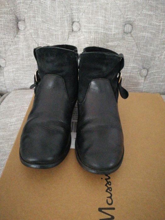 Botas de pele Zara, no. 31