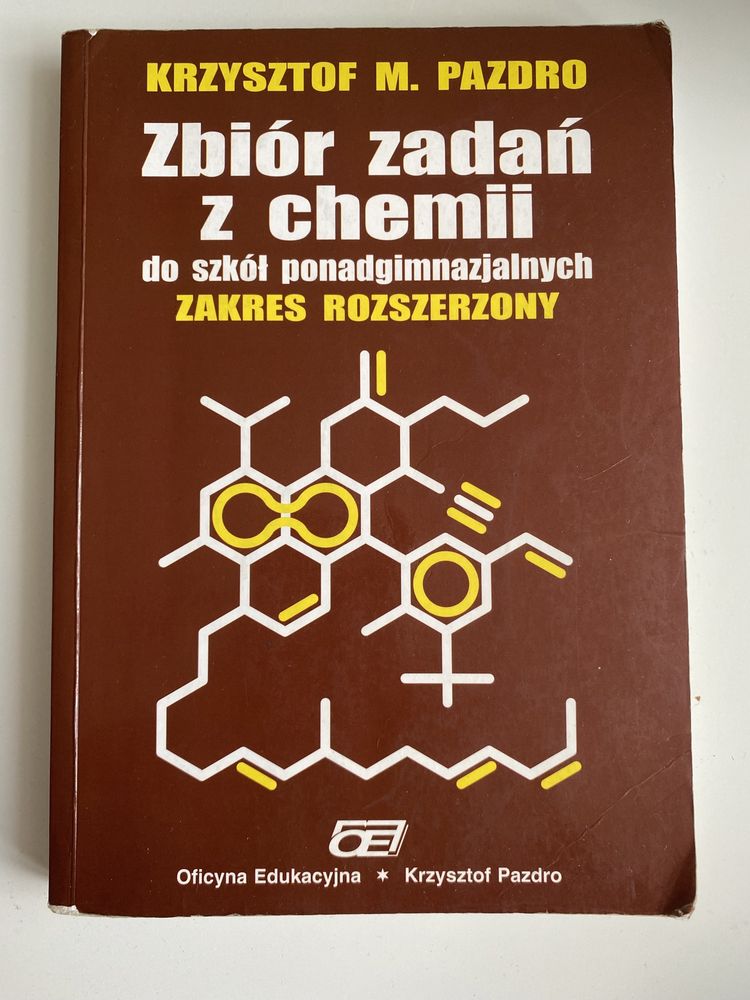 Zbiór zadań z chemii Krzysztof Pazdro