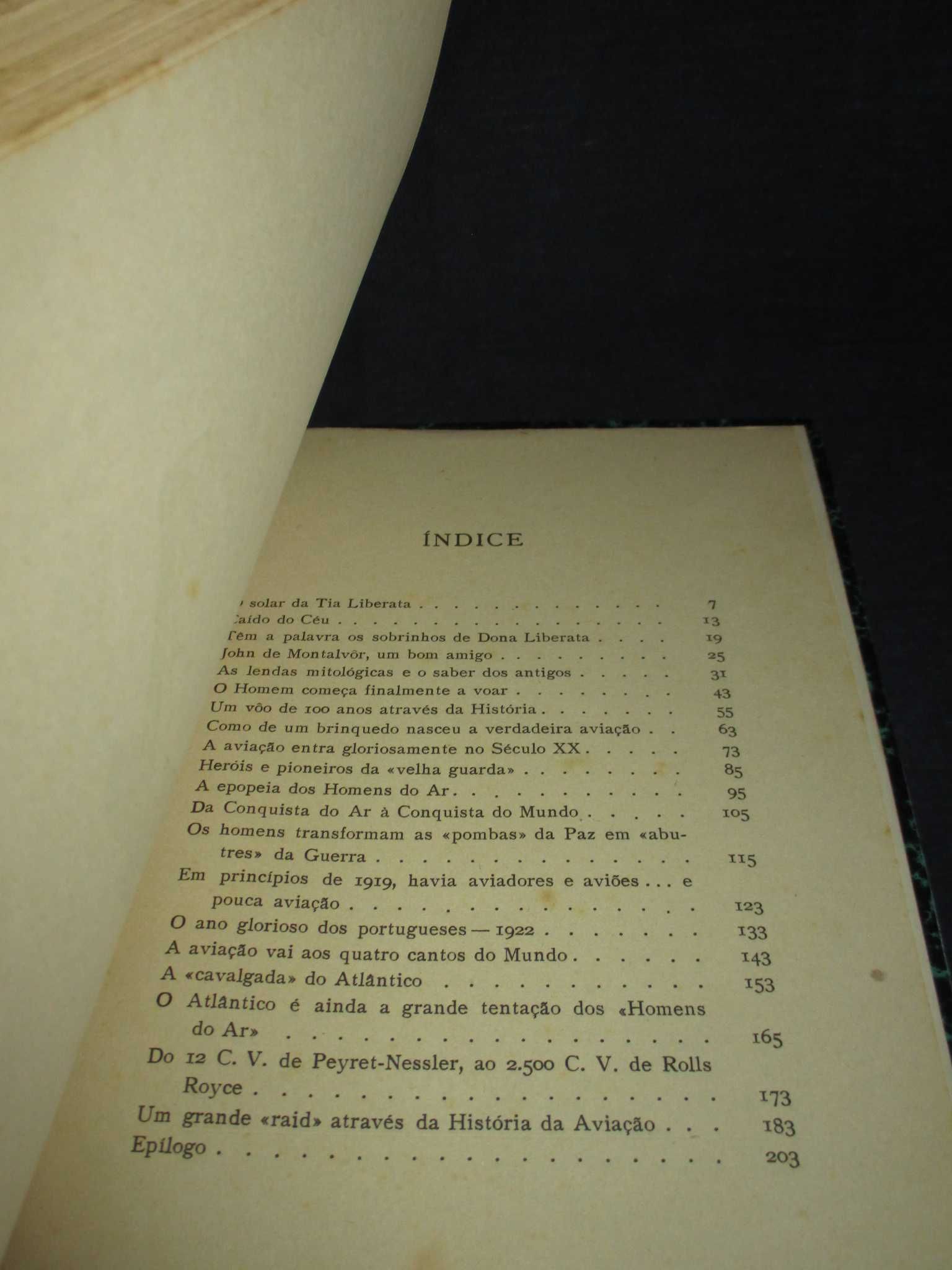 Livro História da Aviação contada às crianças Fernand'Almiro