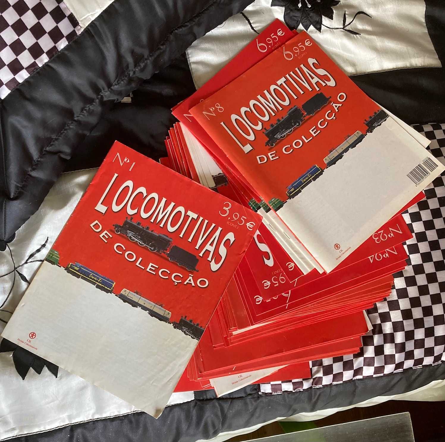 locomotivas coleção catálogo livros