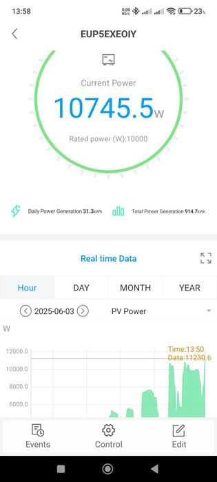 Мережевий сонячний інвертор (on-grid) Growatt MOD 10000 TL3-X (MOD 10K