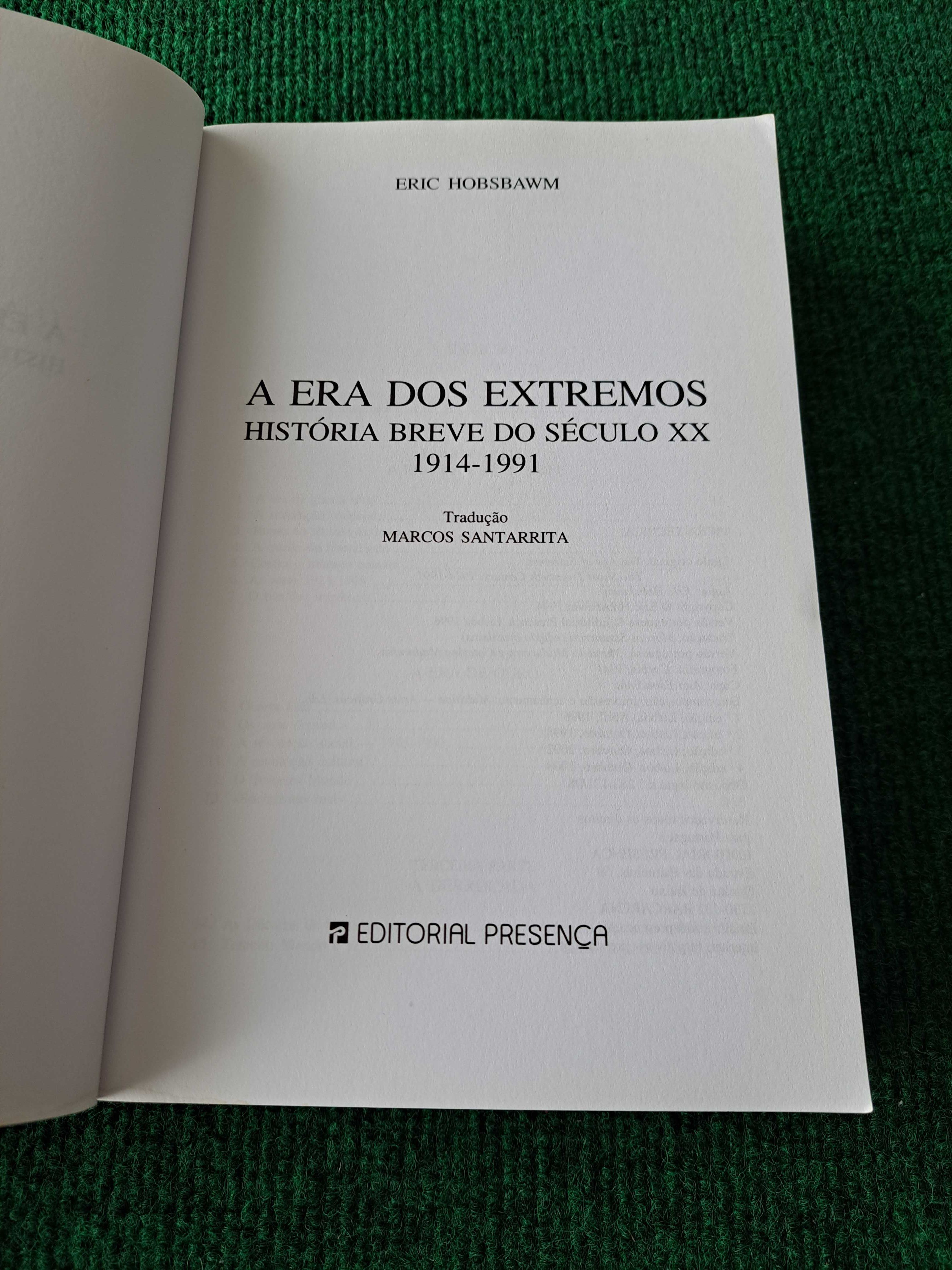 A Era dos Extremos - Eric Hobsbawn