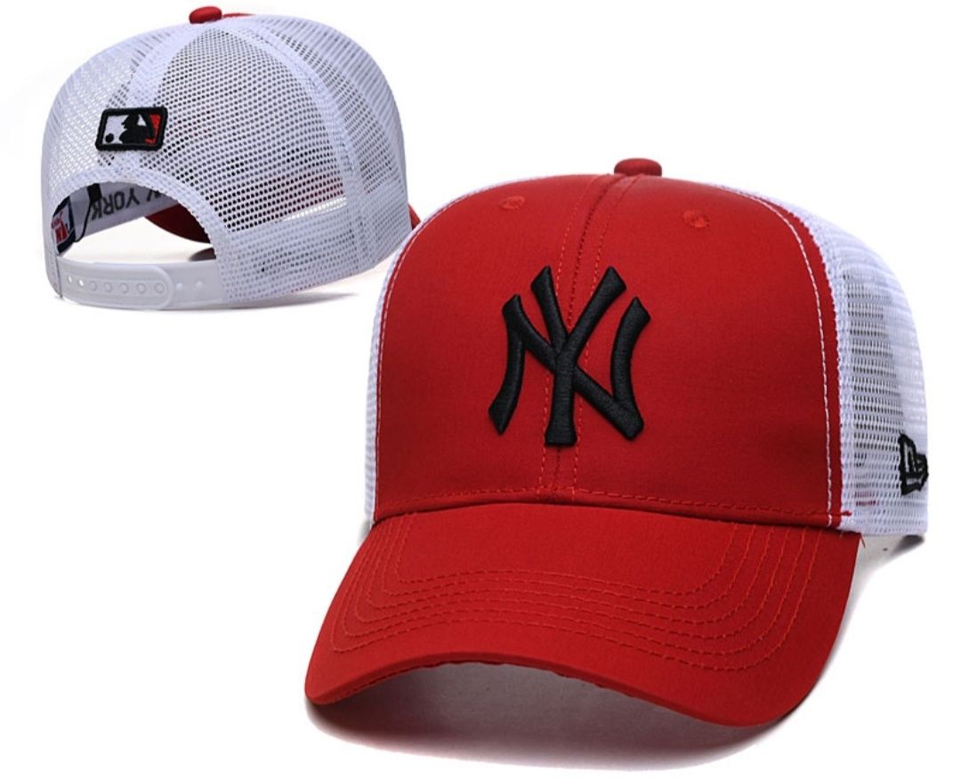 Czapka z daszkiem New York Yankees czerwono biała