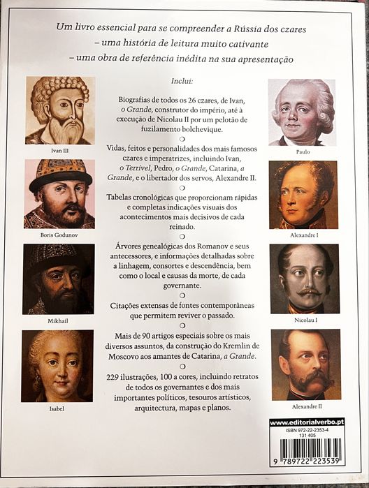 Crónicas dos Czares Russos: de David Warnes