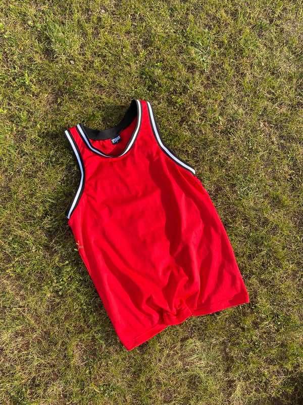 Koszulka na ramiączkach tank Urban swag red czerwony streetwear M