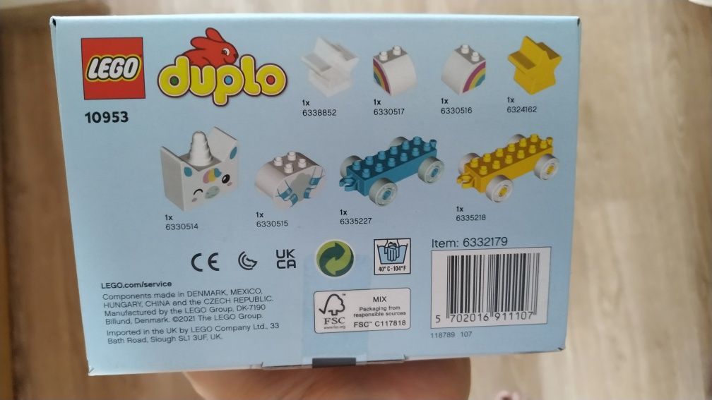 LEGO Duplo Jednorożec 10953