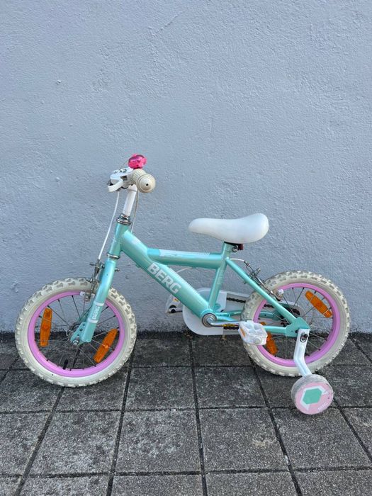 Bicicleta para menina 14 rodas