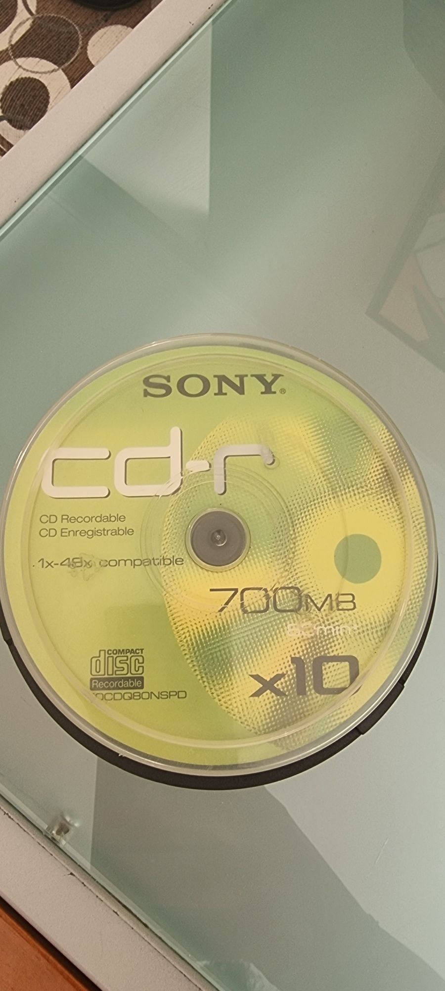 Cx CD R Sony com 10 cds