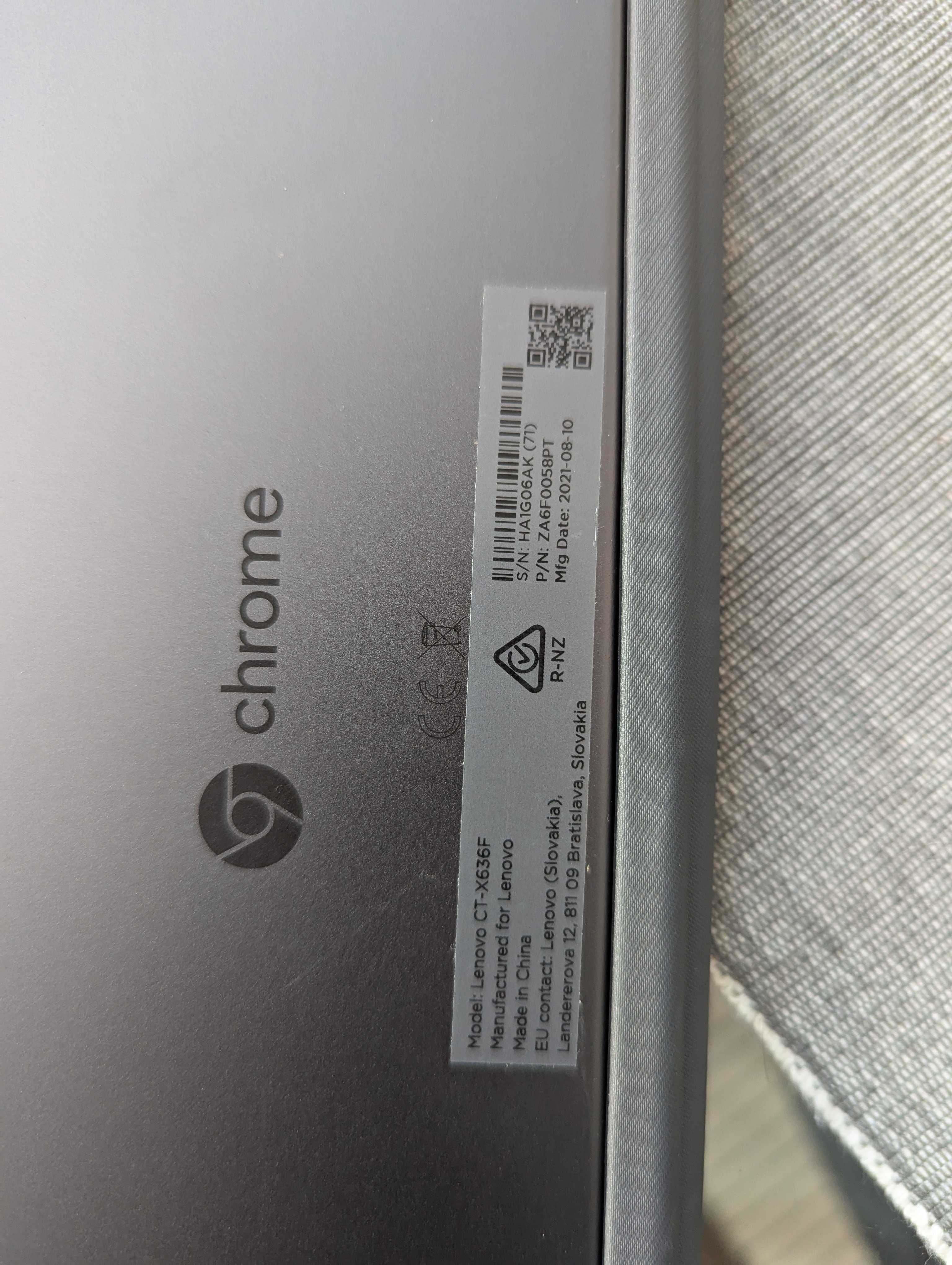 IdeaPad Duet Chromebook com Stylus Penoval