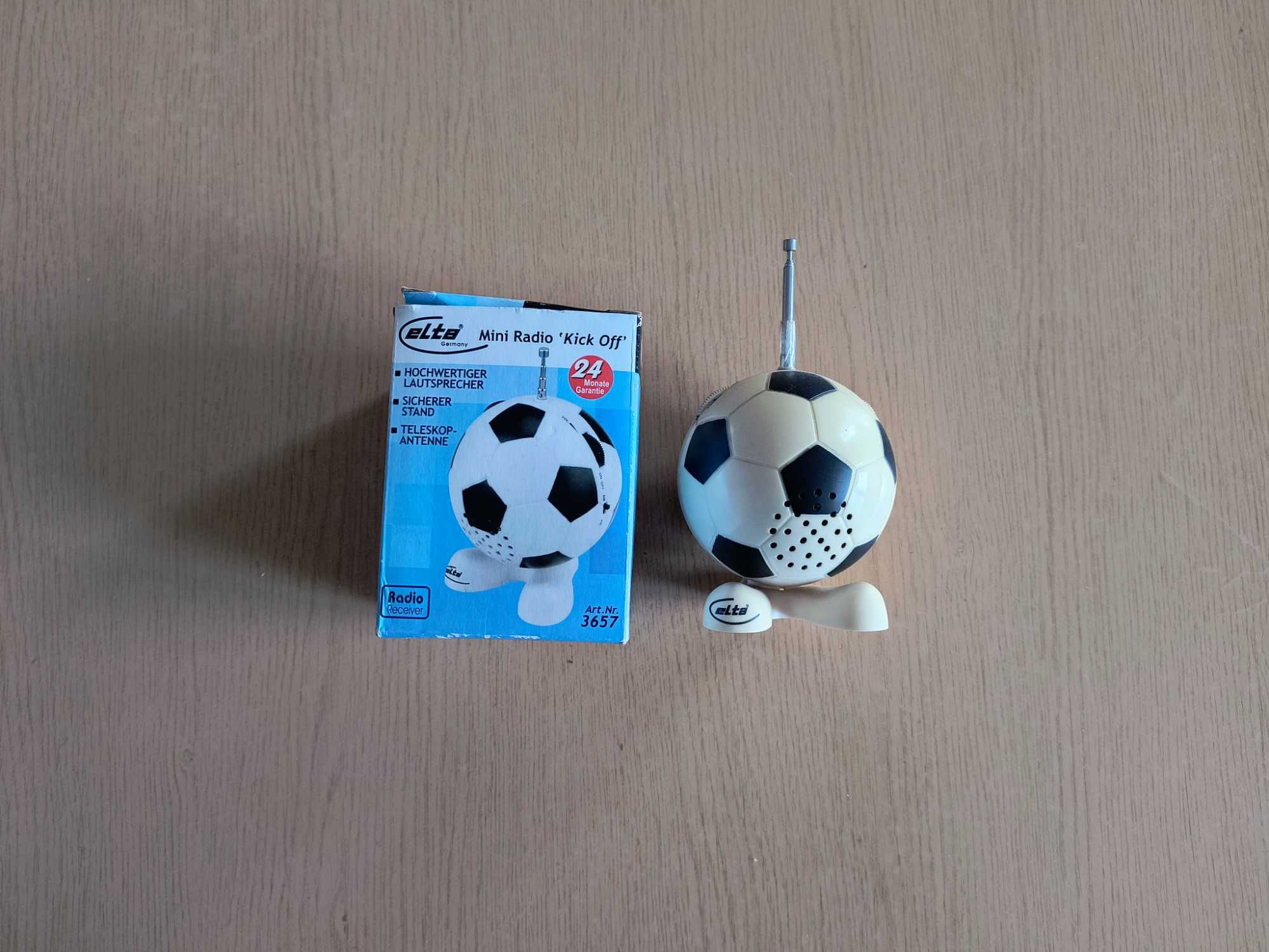 Radio piłka nożna figurka