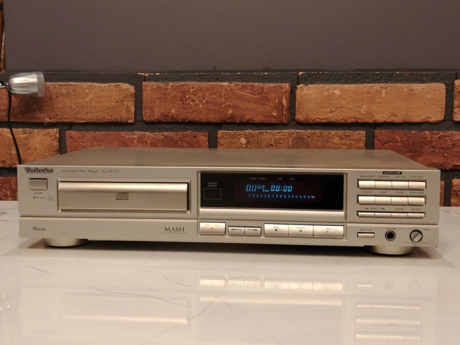 TECHNICS SL-P277A ! Odtwarzacz CD ! Srebrny ! Do naprawy