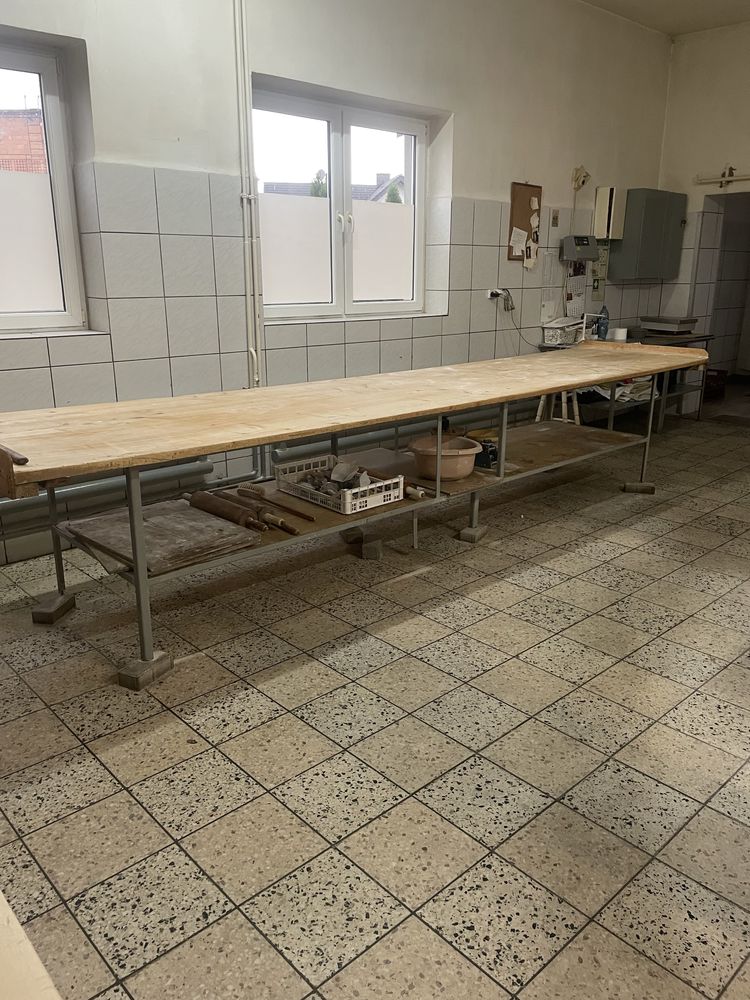 Stoly piekarniczo -cukiernicze