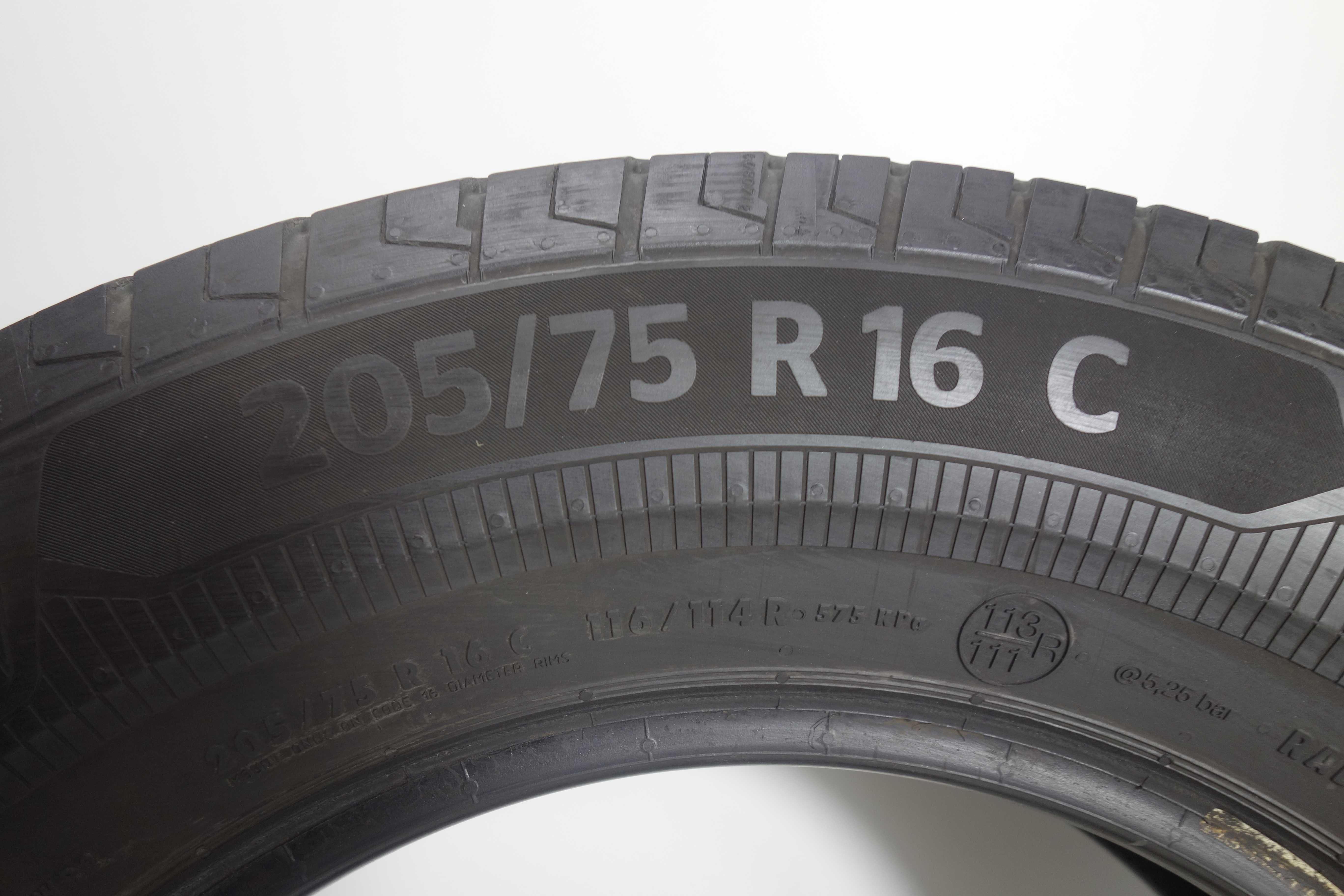 Opony letnie 205/75/16C - CONTINENTAL Van Contact Eco