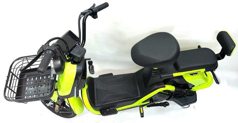 Електричний велосипед Crosser CR2 800W (графенові акб 60V/24Ah)Зелений