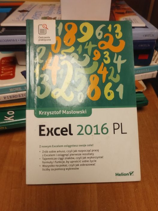 **Tytuł**: *Excel 2016*  
**Autor**: Krzysztof Małkowski