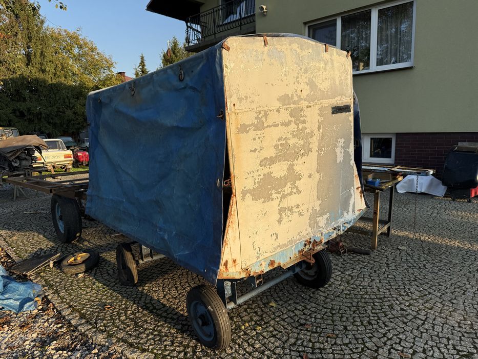 Przyczepka do traktorka / lotniskowa / bagażowa ZREMB