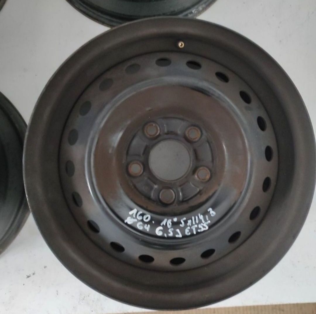 160 Felgi stalowe HONDA R 16 5x114,3 otwór 64