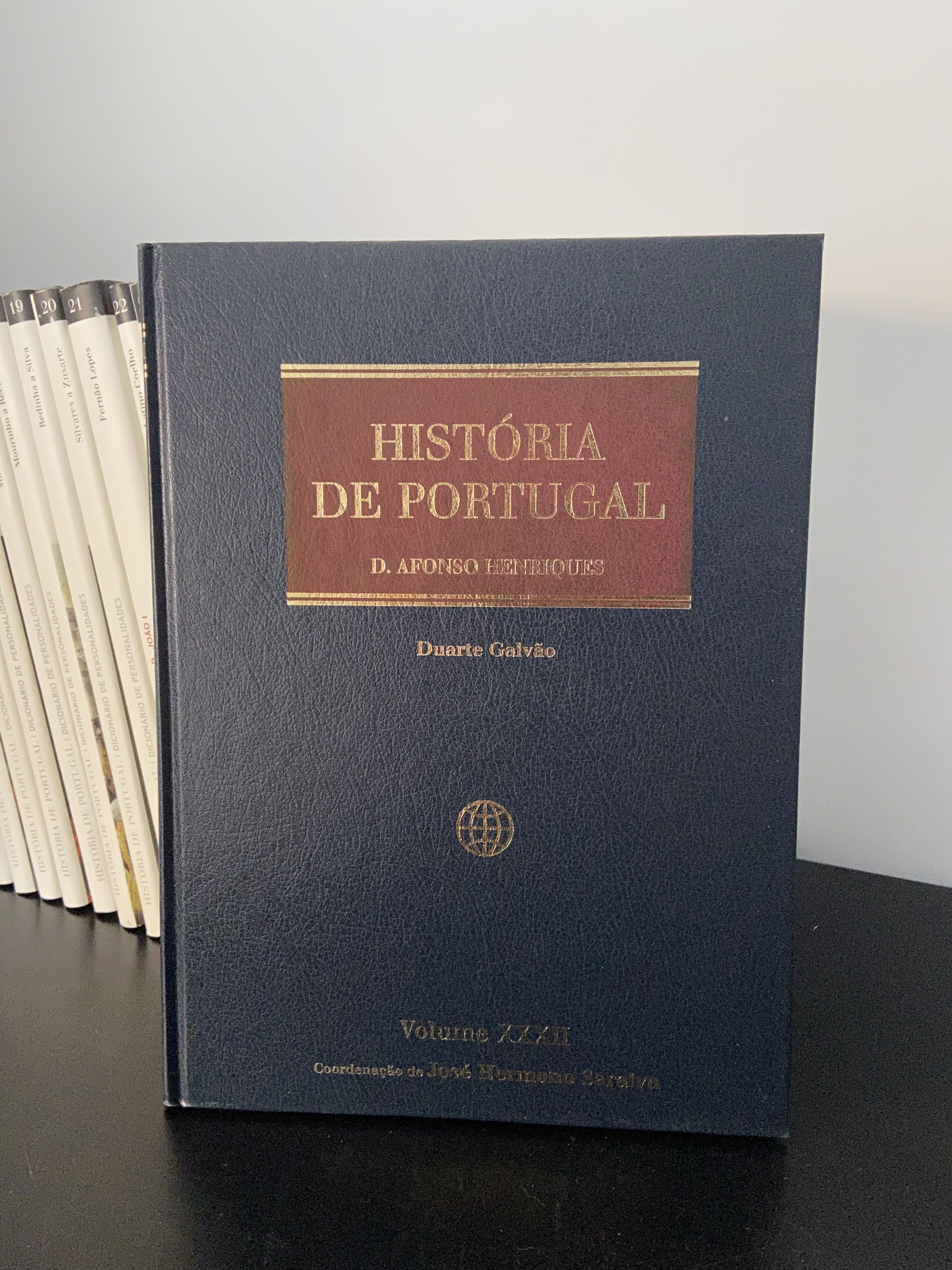 História de Portugal - 32 volumes - José Hermano Saraiva