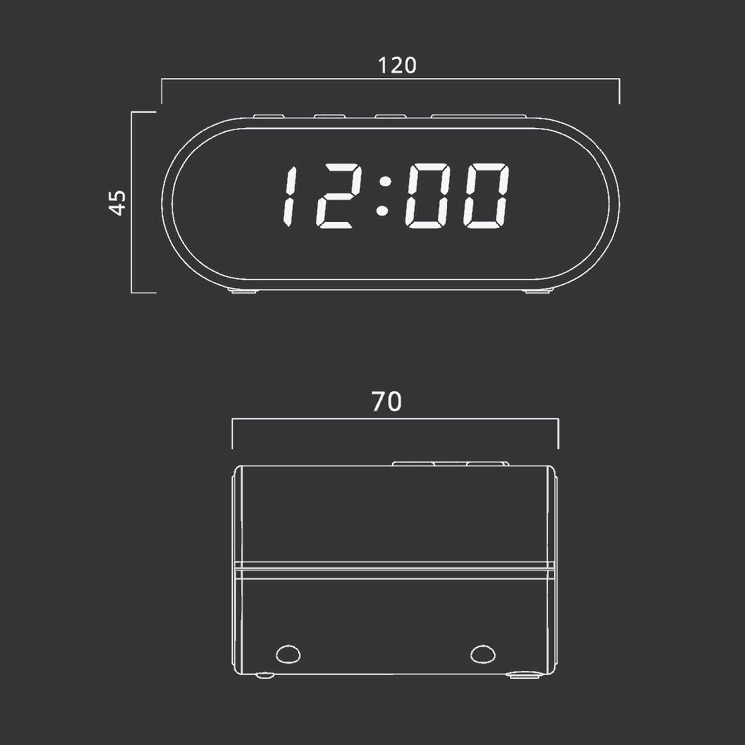 Muse M-10 Radio sieciowo-bateryjne FM RED
