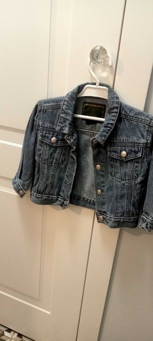 Kurtka jeansowa dżinsowa dla dziewczynki chłopca unisex