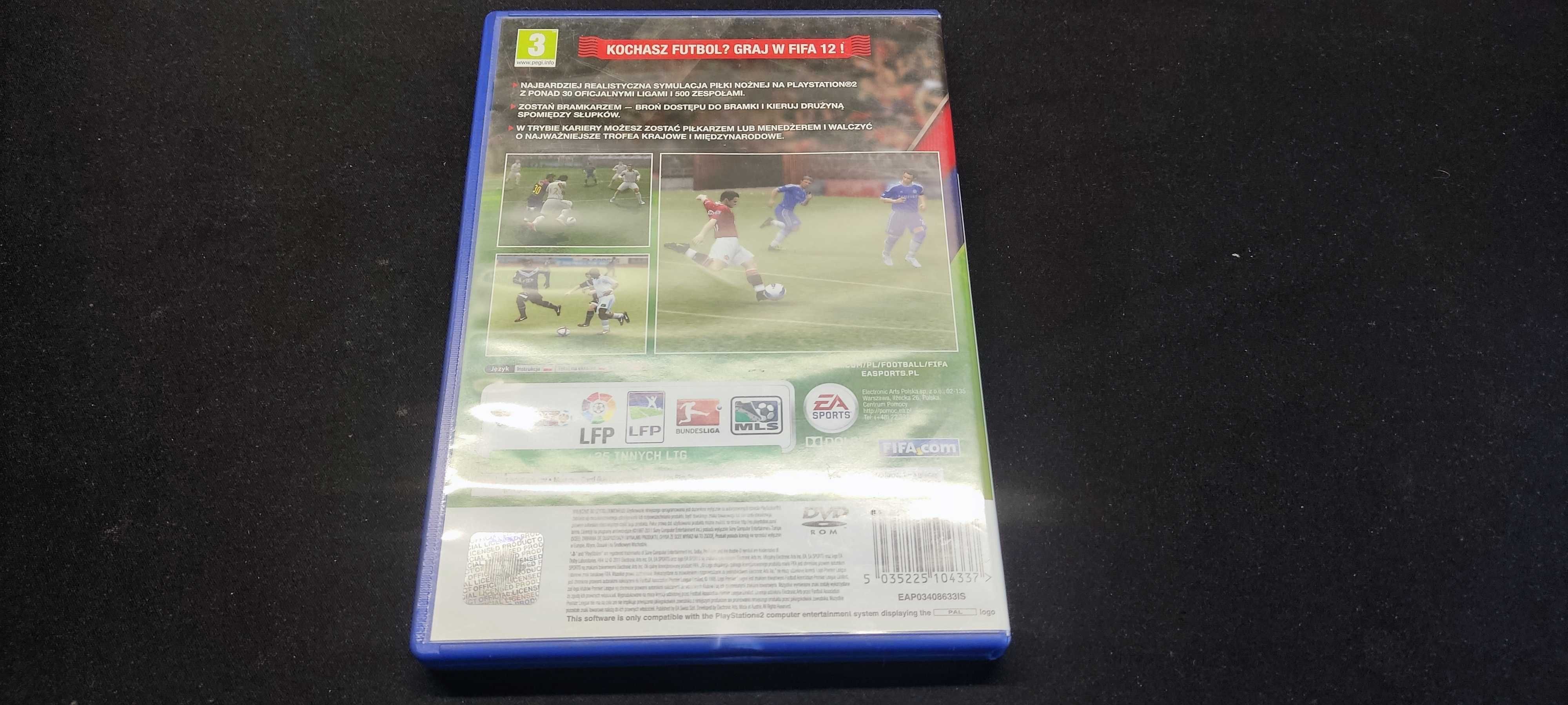 Gra PlayStation 2 FIFA 12